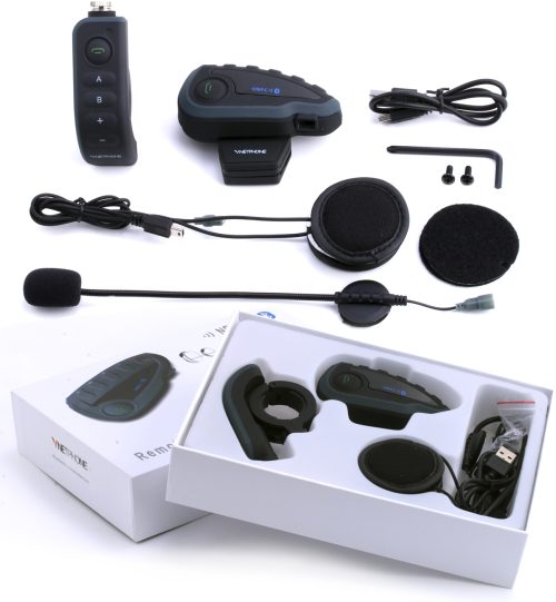 INTERKOM MOTOCYKLOWY VNETPHONE V8 BLUETOOTH NFC