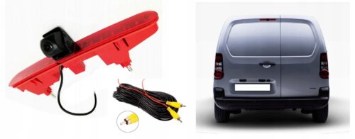 Kamera Cofania Wyświetlacz 7cali AHD Toyota Proace City, Citroen Berlingo, Peugeot Partner 2016 >