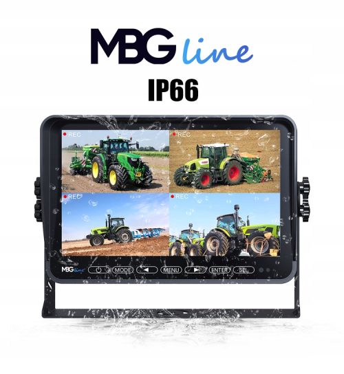 Zestaw Cofania Kamera Full HD Monitor IPS 10.1″ 12-36V