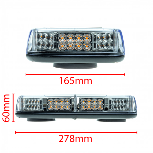 EPBL19 Lampa ostrzegawcza LED – WTYK ZAPALNICZKI 12-24V 50W