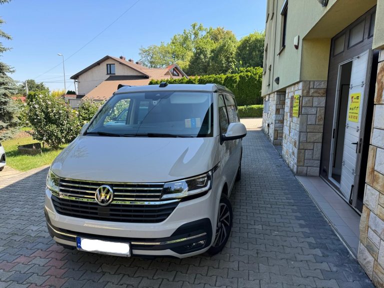 VW CALIFORNIA - realizacja montażu SerwisFox