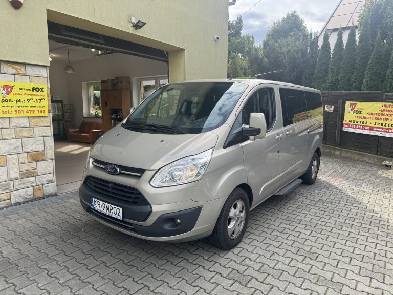 FORD TRANSIT CUSTOM - realizacja montażu SerwisFox