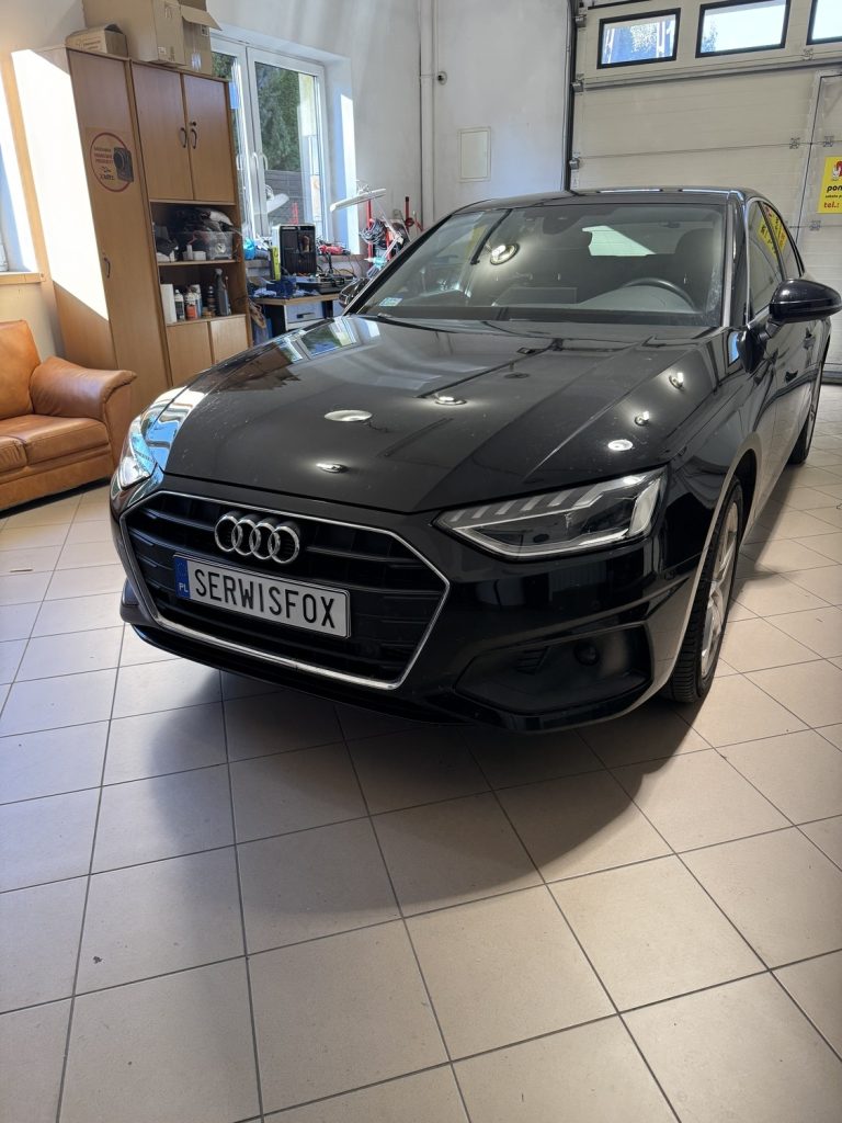 Audi A4 - realizacja montażu SerwisFox