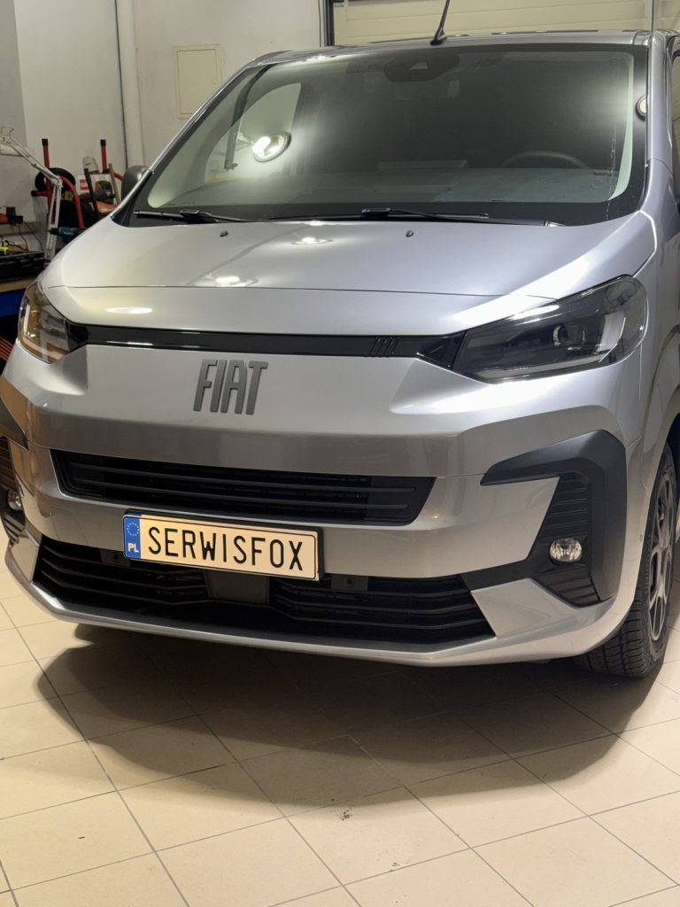 FIAT SCUDO - realizacja montażu SerwisFox