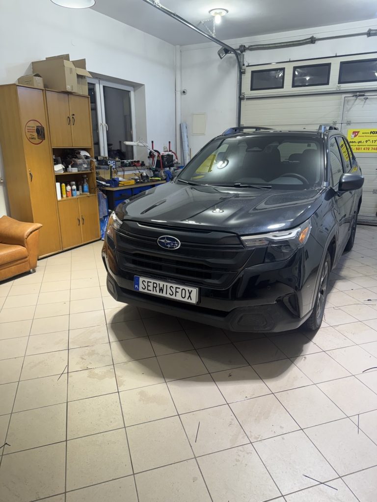 SUBARU FORESTER - realizacja montażu SerwisFox