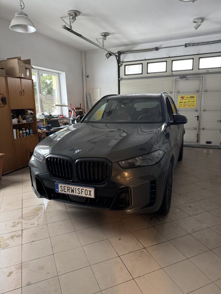 BMW X5 2025 - realizacja montażu SerwisFox