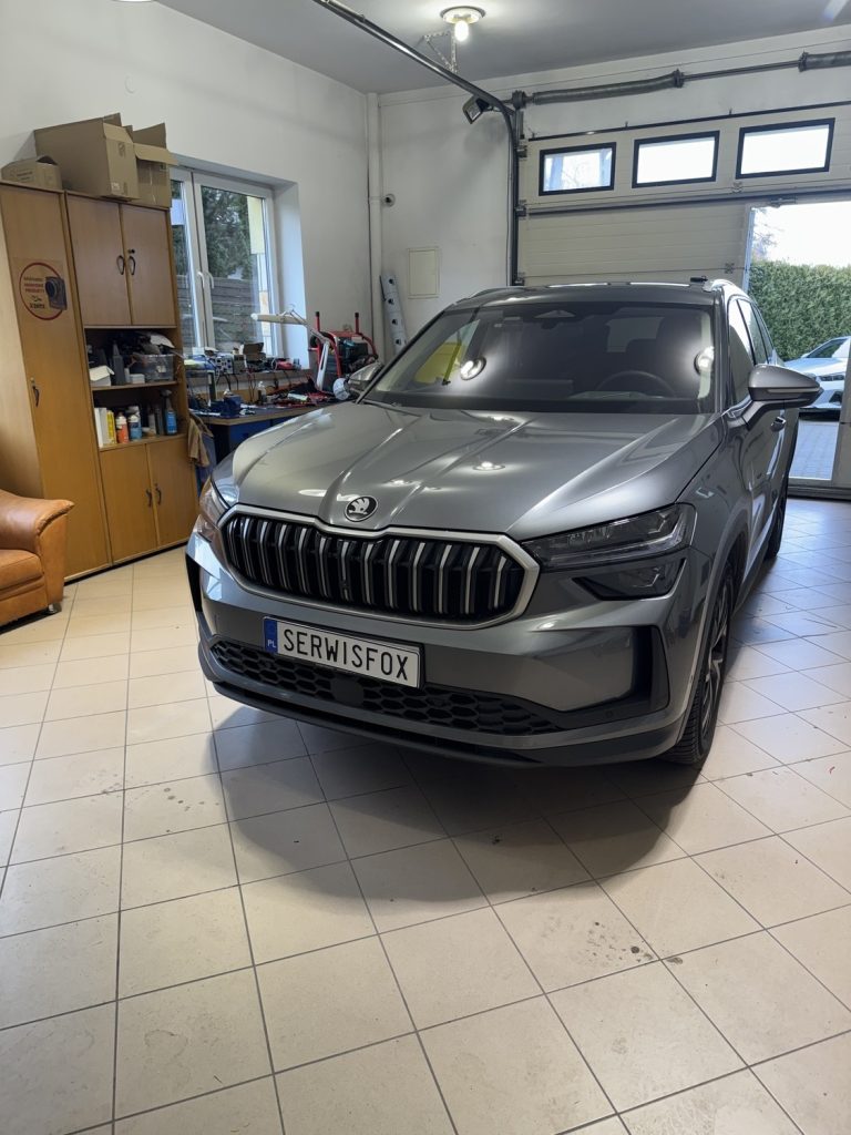SKODA KODIAQ - realizacja montażu SerwisFox