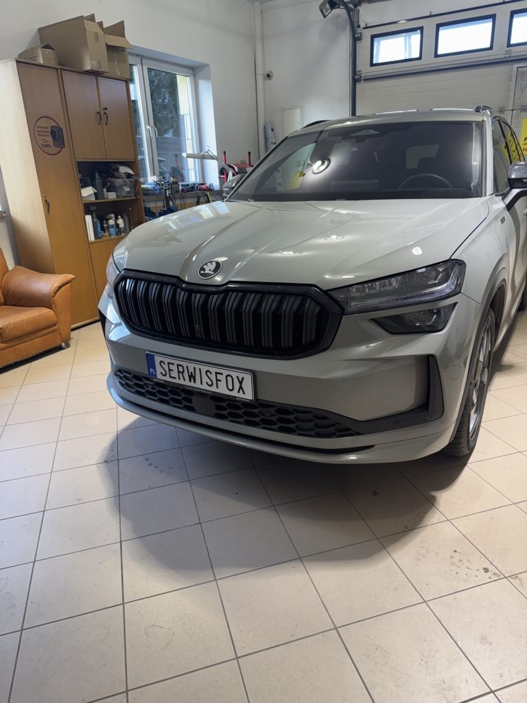 SKODA KODIAQ - realizacja montażu SerwisFox