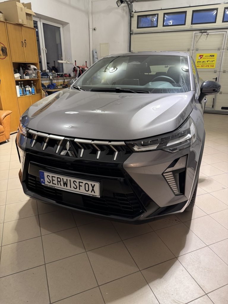 Mitsubishi ASX - realizacja montażu SerwisFox