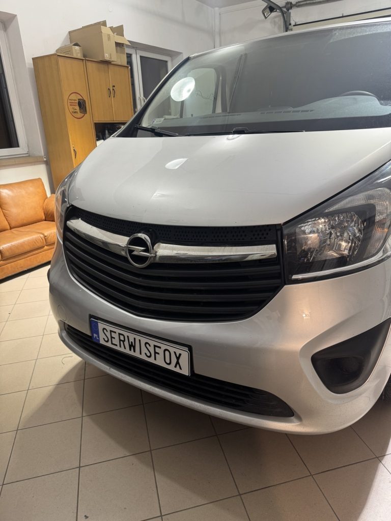 OPEL MOVANO - realizacja montażu SerwisFox