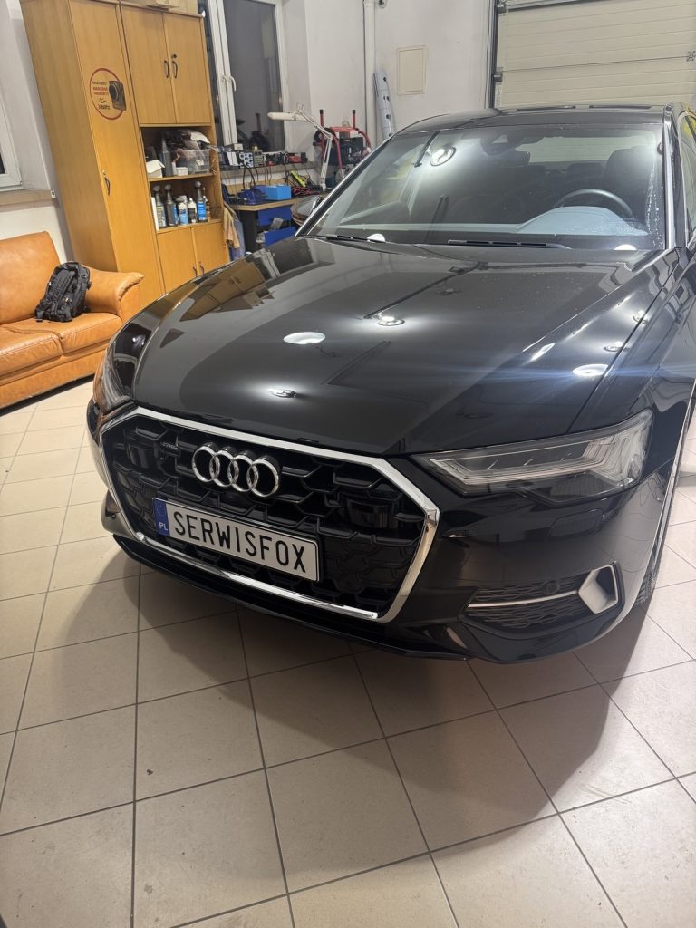 AUDI A6 - realizacja montażu SerwisFox