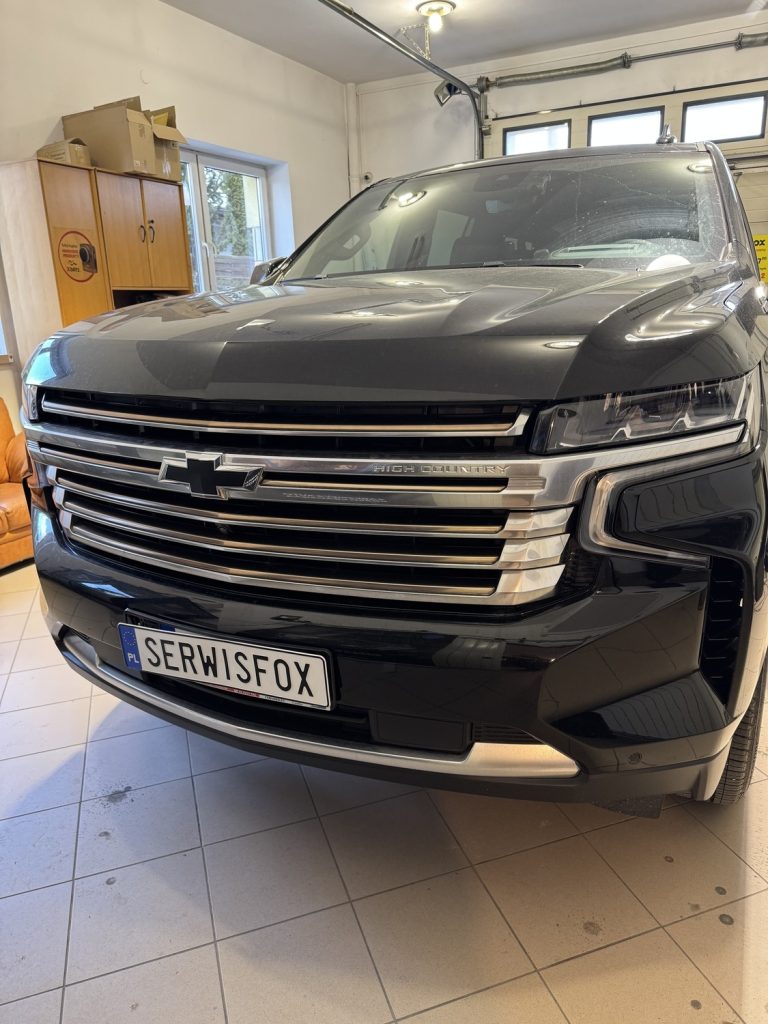 Chevrolet Suburban 2025 - realizacja montażu SerwisFox