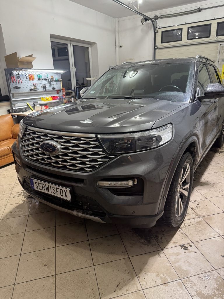 Ford Explorer - realizacja montażu SerwisFox