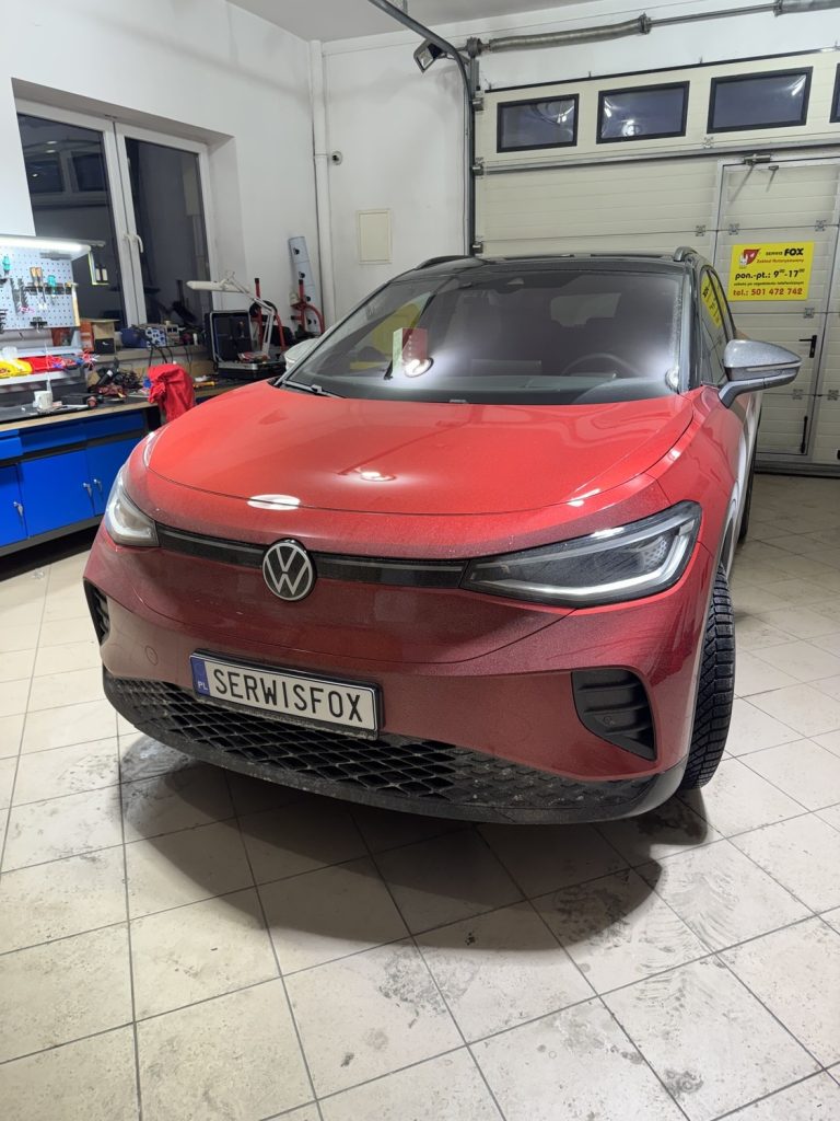 VW ID 4 - realizacja montażu SerwisFox