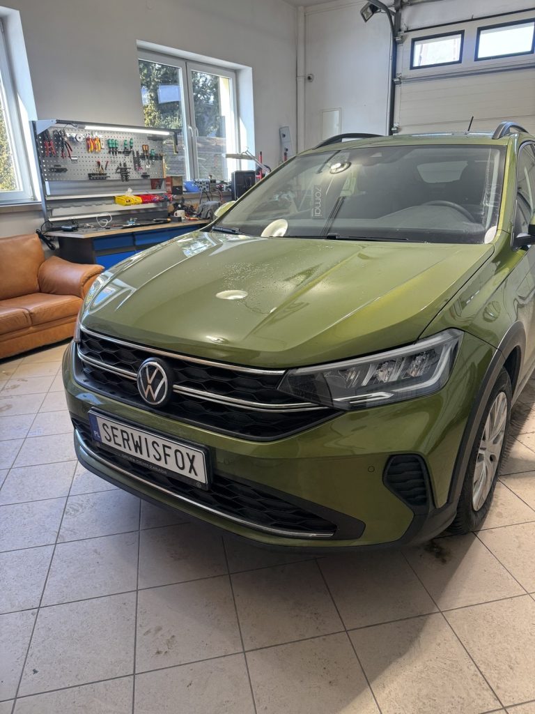 VW TAIGO - realizacja montażu SerwisFox