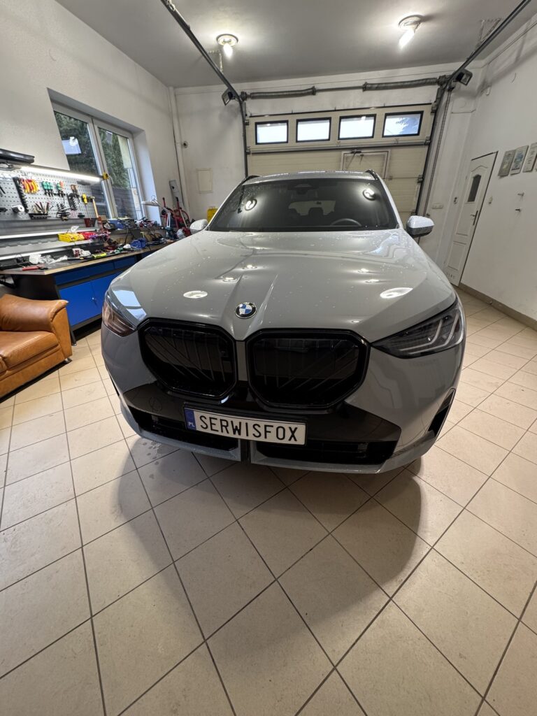 BMW X3 - realizacja montażu SerwisFox