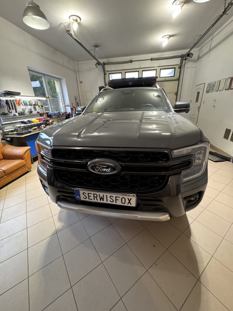 FORD RANGER - realizacja montażu SerwisFox
