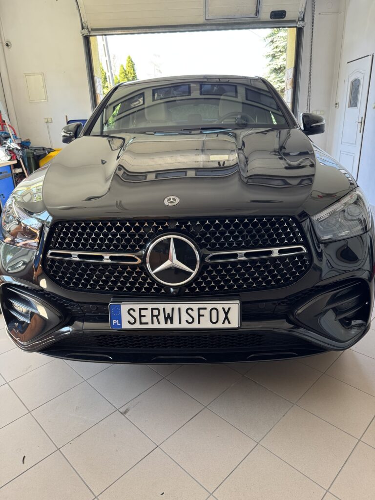 MERCEDES GLE COUPE - realizacja montażu SerwisFox