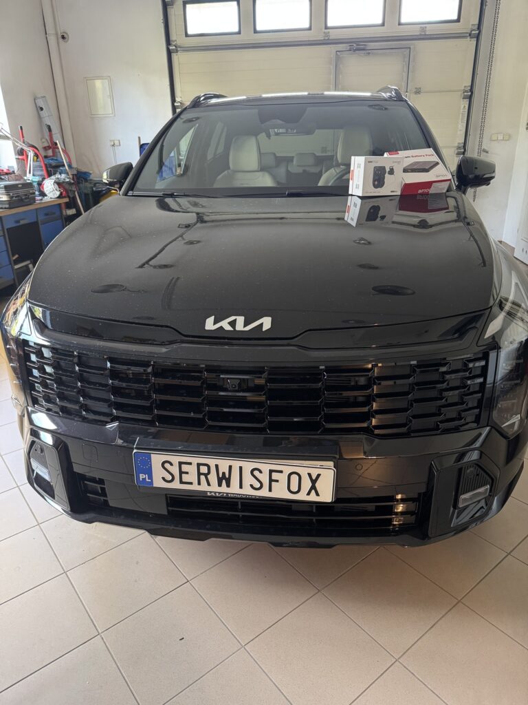 KIA SPORTAGE - realizacja montażu SerwisFox