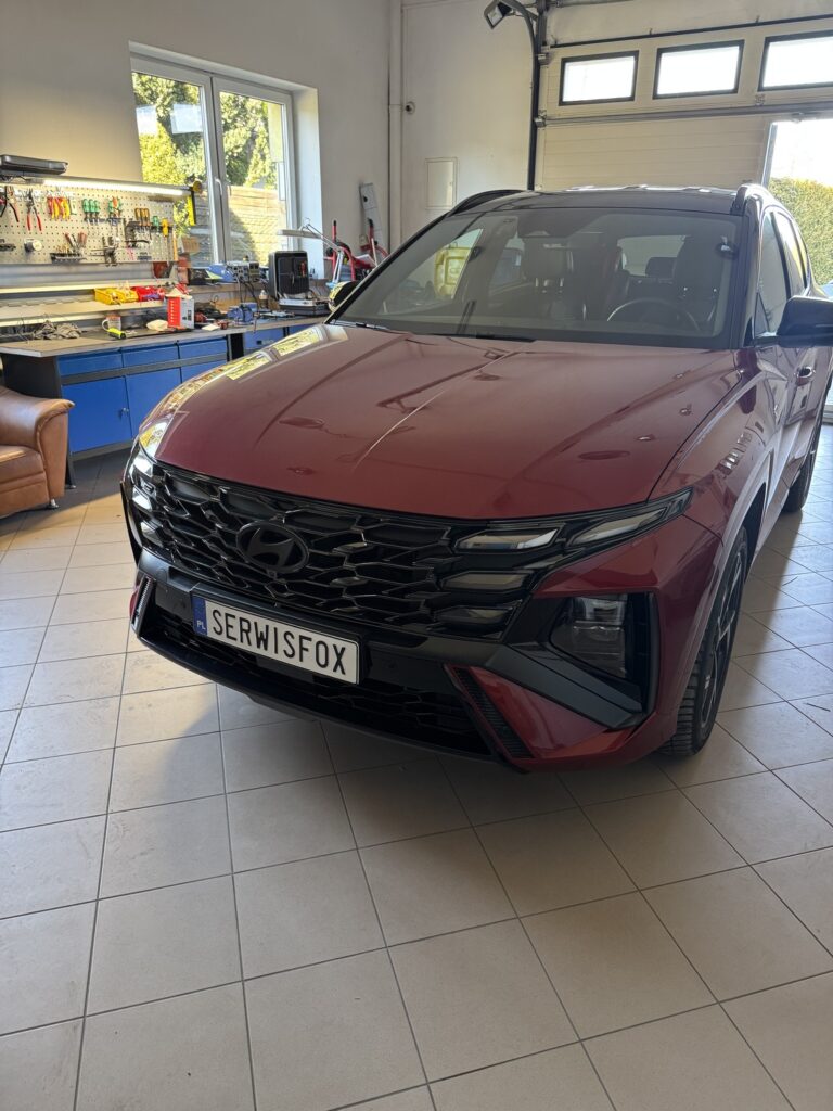 HYUNDAI TUCSON - realizacja montażu SerwisFox