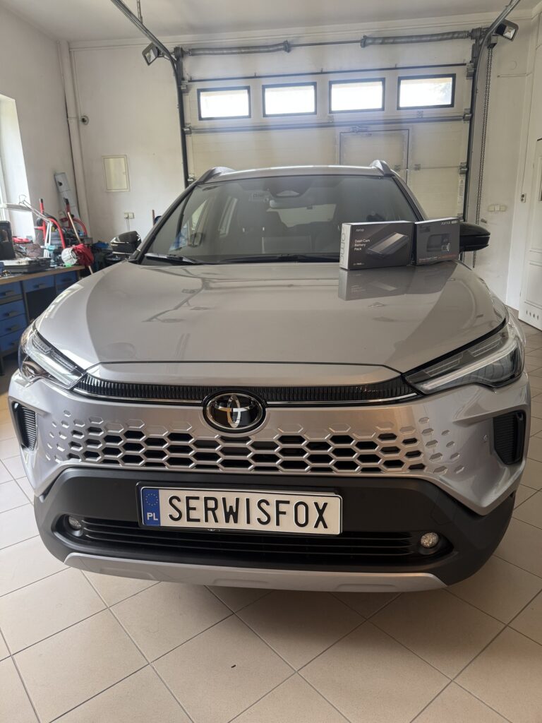 TOYOTA COROLLA CROSS - realizacja montażu SerwisFox