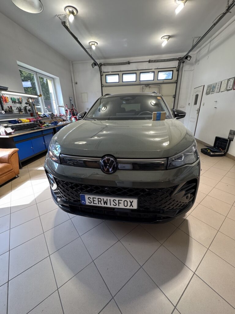 VW TIGUAN - realizacja montażu SerwisFox