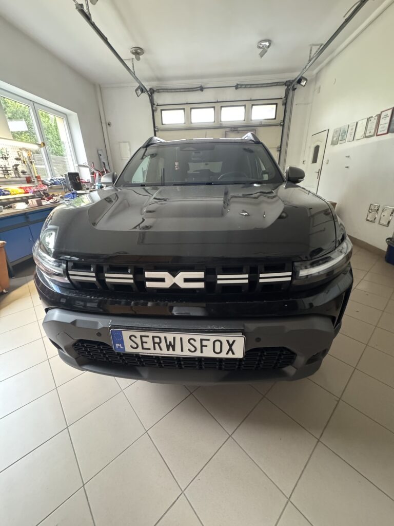 DACIA DUSTER - realizacja montażu SerwisFox