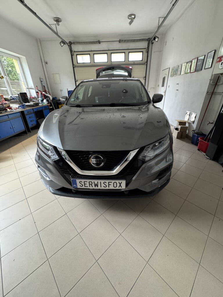 NISSAN QASHQAI - realizacja montażu SerwisFox
