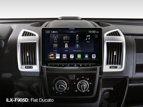 STACJA MULTIMEDIA ALPINE iLX-F905D 9′ 1-DIN APPLE CarPlay ANDROID AUTO