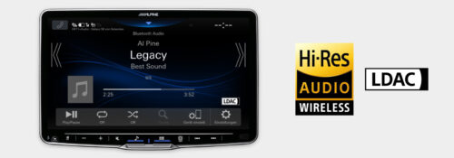 STACJA MULTIMEDIA ALPINE iLX-F115D 11′ 1-DIN APPLE CarPlay ANDROID AUTO