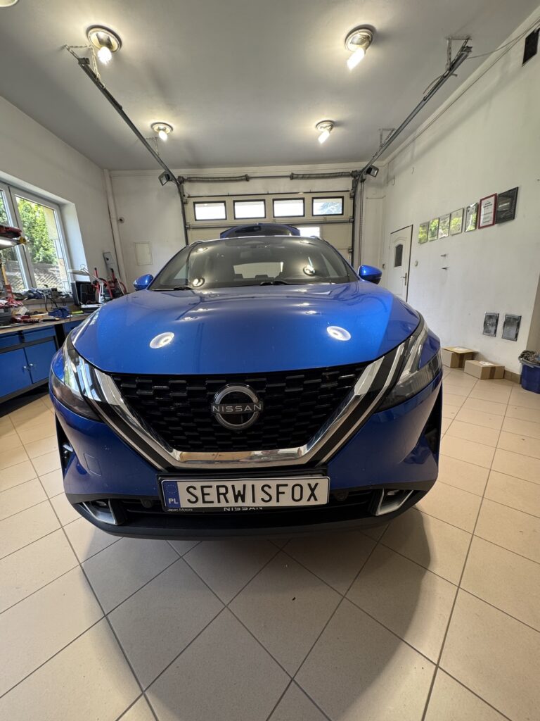NISSAN QASHQAI - realizacja montażu SerwisFox