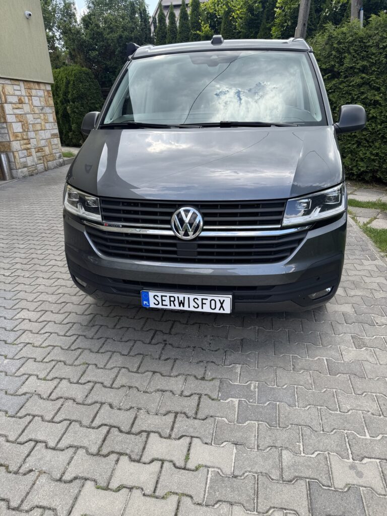 VW T6,1 CALIFORNIA - realizacja montażu SerwisFox