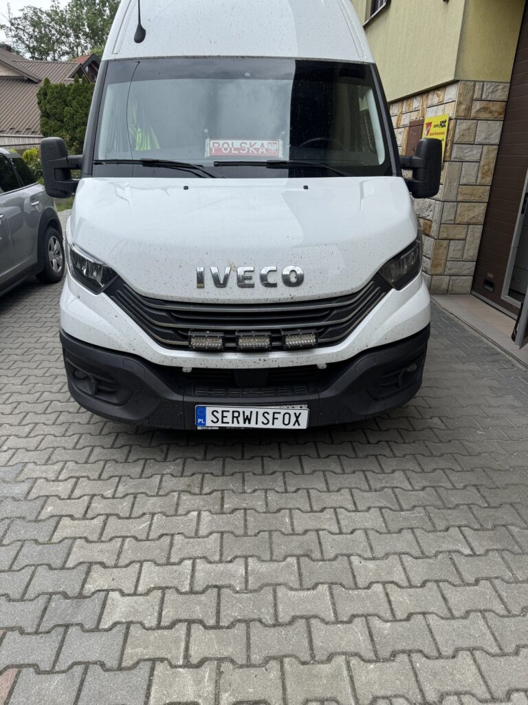 IVECO DAILY - realizacja montażu SerwisFox