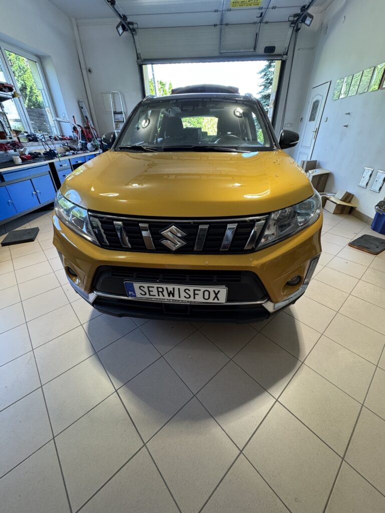 SUZUKI VITARA - realizacja montażu SerwisFox