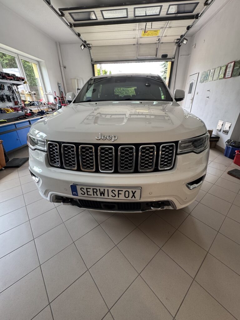JEEP GRAND CHEROKEE - realizacja montażu SerwisFox