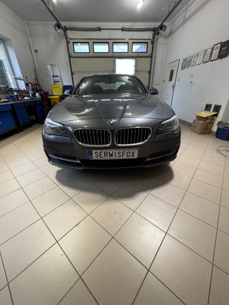 BMW 5 - realizacja montażu SerwisFox