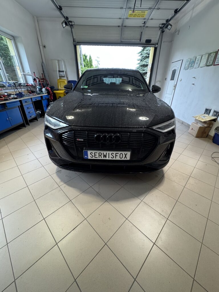 AUDI E-TRON - realizacja montażu SerwisFox