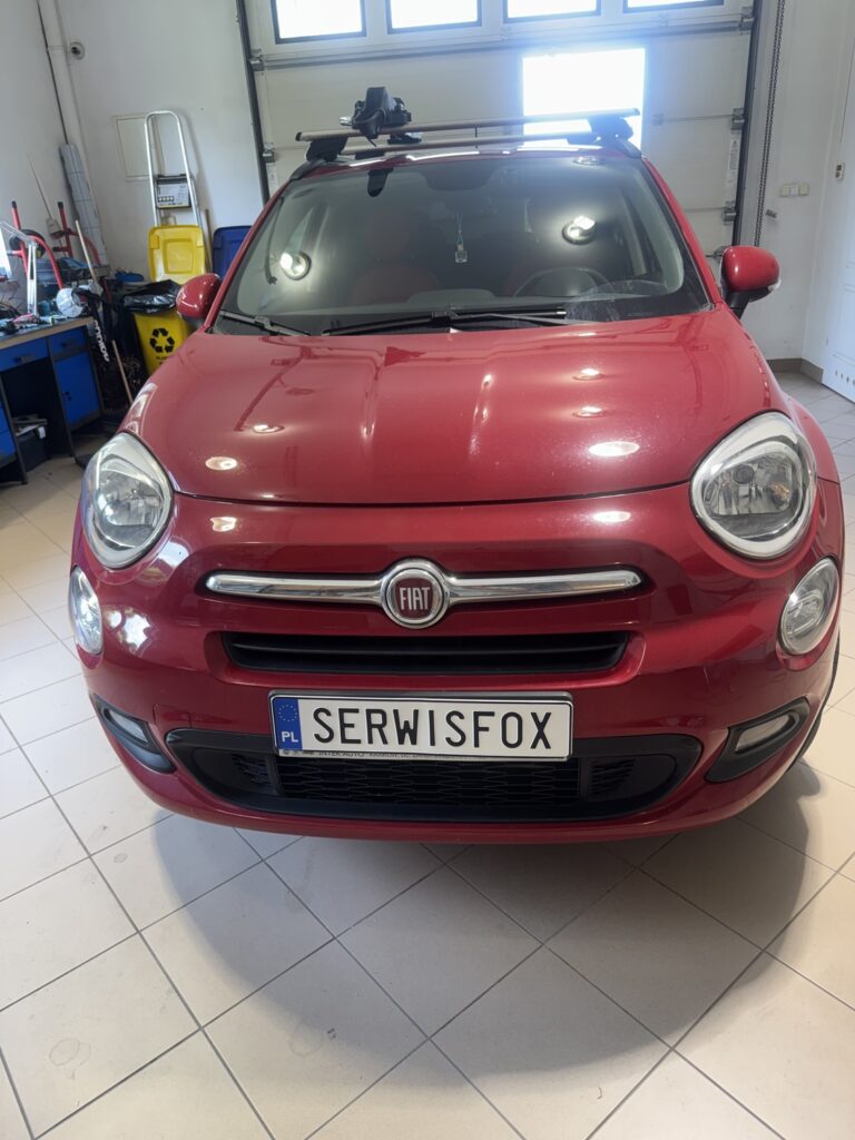 FIAT 500 L - realizacja montażu SerwisFox
