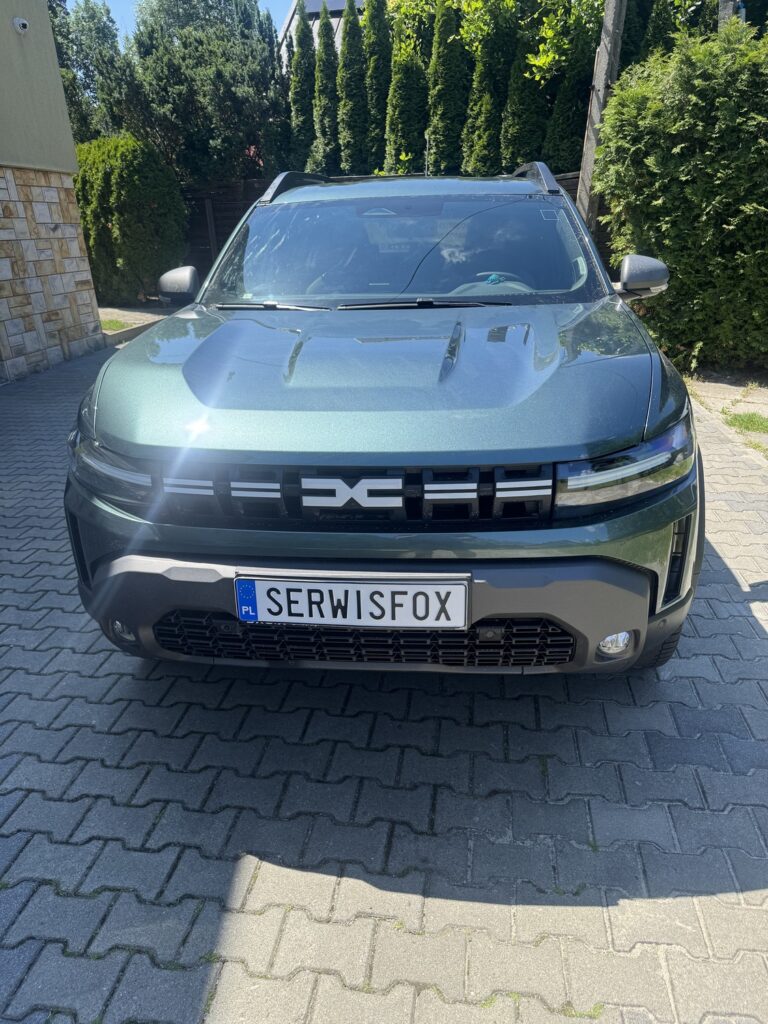 DACIA DUSTER - realizacja montażu SerwisFox