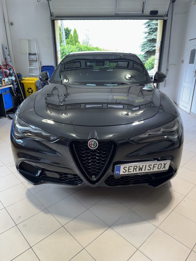 ALFA ROMEO STELVIO - realizacja montażu SerwisFox