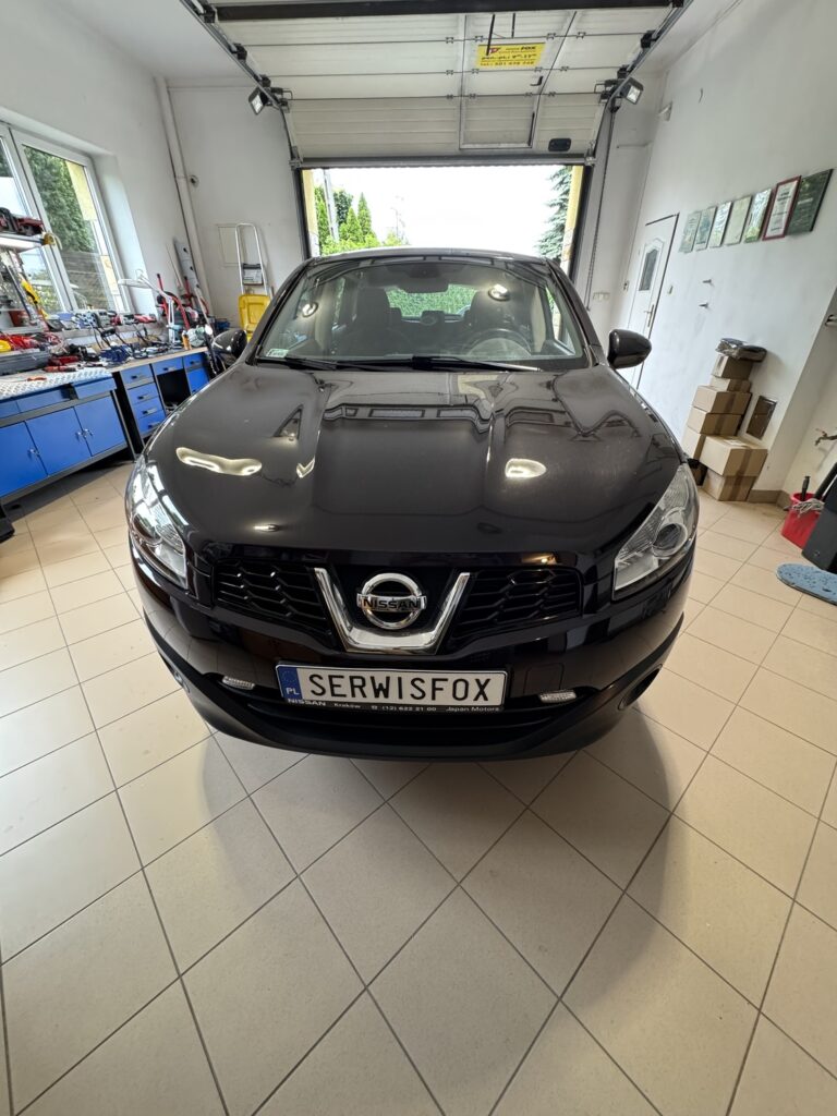 Nissan Qashqai - realizacja montażu SerwisFox