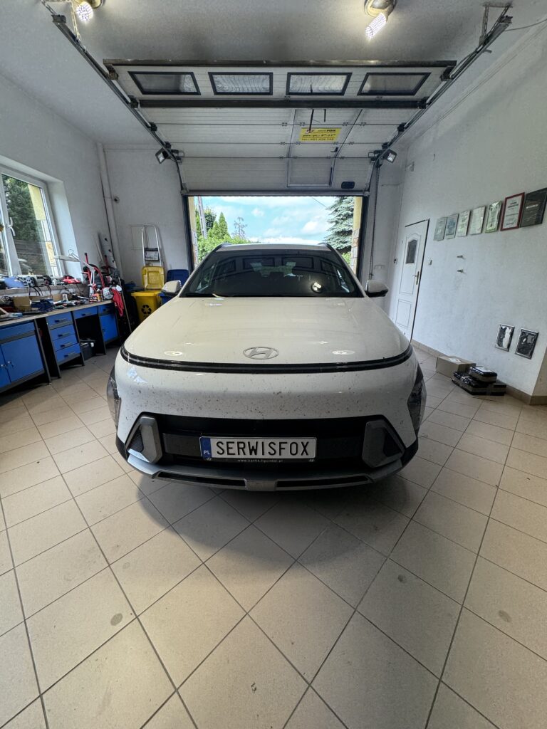 HYUNDAI CONA - realizacja montażu SerwisFox