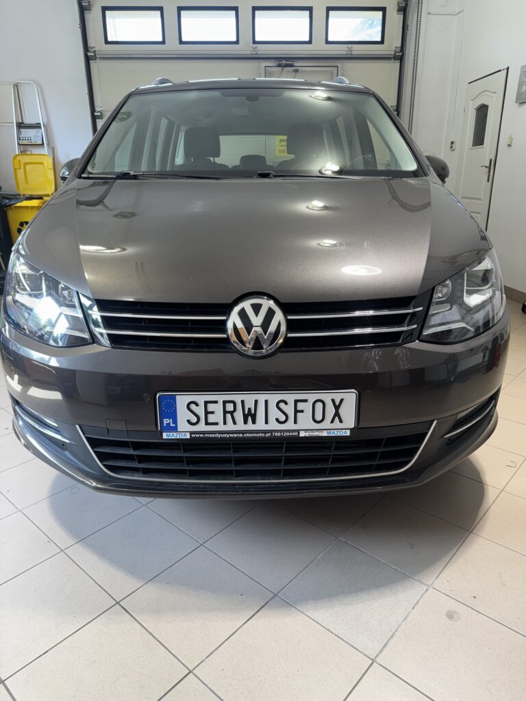 VW SHARAN - realizacja montażu SerwisFox