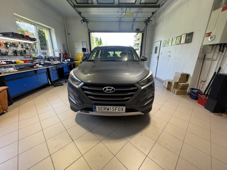 HYUNDAI TUCSON - realizacja montażu SerwisFox