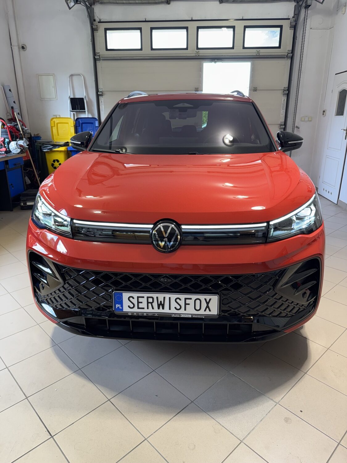 Montaż kamery VIOFO A329S 3CH i immobilizera iGLA 231 w Volkswagenie Tiguan - SerwisFox Kraków