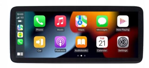 Ekran dotykowy 12,3 cala z bezprzewodowym Android Auto i CarPlay do Mercedesa NTG5