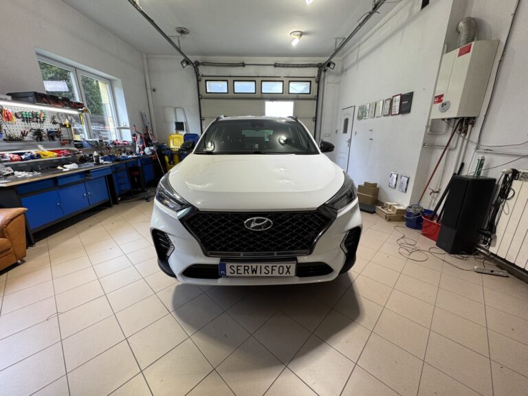 HYUNDAI TUCSON - realizacja montażu SerwisFox