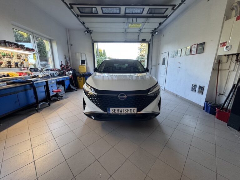 NISSAN QASHQAI - realizacja montażu SerwisFox